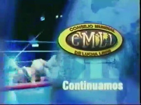 La Máscara, Tony Rivera, Stuka Jr., Oro II, Neutrón, Leono, Danger, Valiente, Máscara Púrpura, Loco Max in a CMLL's Reyes del Aire Tournament match and in a cibernetico match
