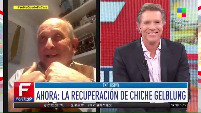 Chiche Gelblung: Los móviles de la tele decían que estaba en grave estado y yo estaba lo más bien
