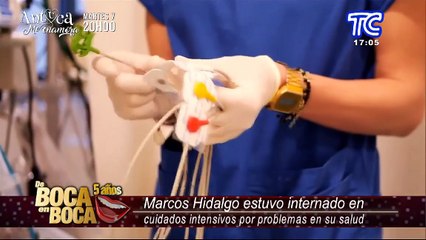 Download Video: El periodista Marcos Hidalgo estuvo internado en cuidado intensivos por problemas en su salud