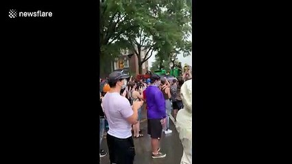 Stonewall Jackson statue removed in Virginia