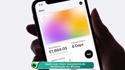 Apple quer incluir documentos de identificação em iPhones