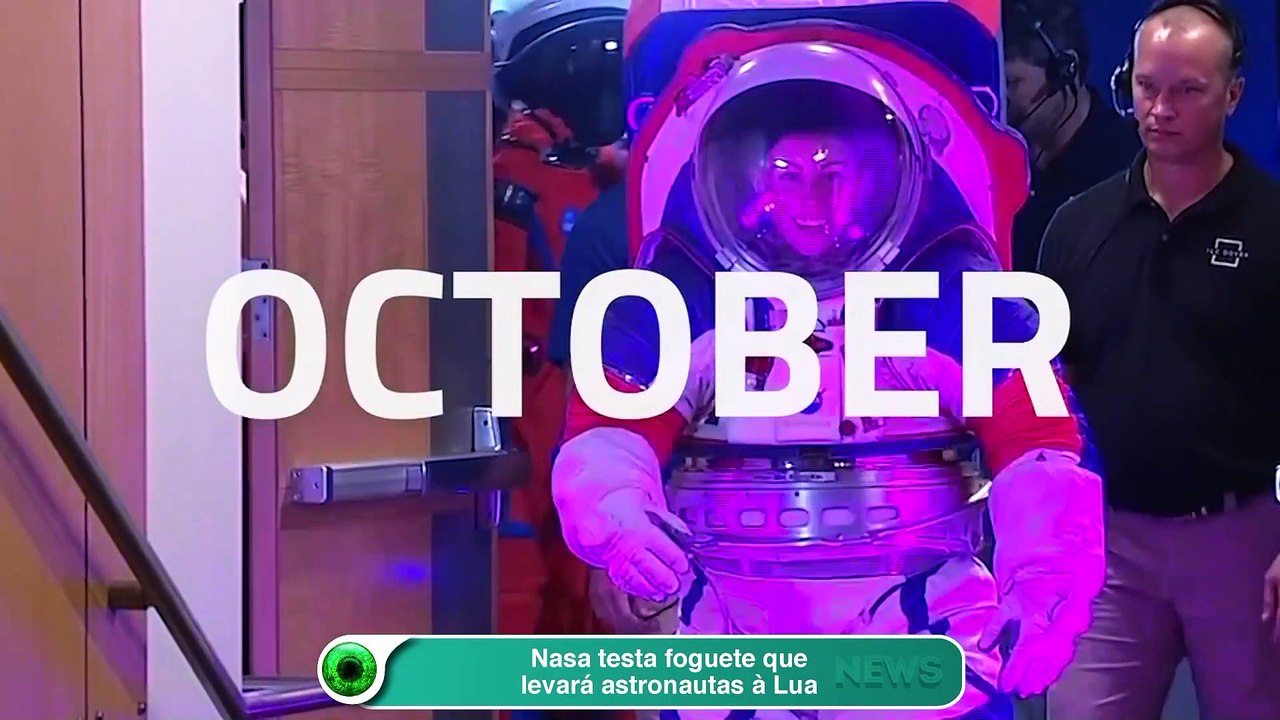 Nasa testa foguete que levará astronautas à Lua