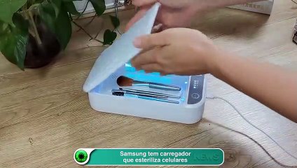 Samsung tem carregador que esteriliza celulares