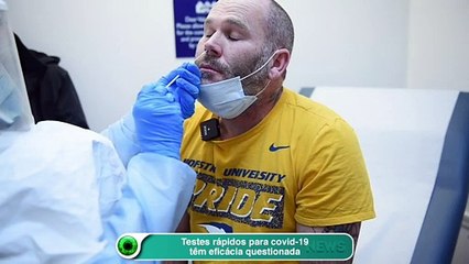 Testes rápidos para covid-19 têm eficácia questionada