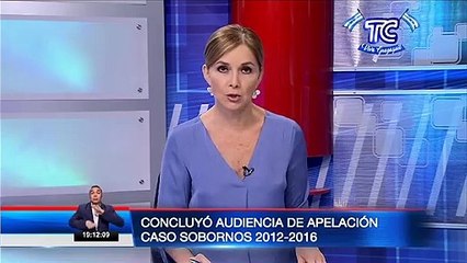 Esta tarde concluyó la audiencia de caso Sobornos 2012-2016