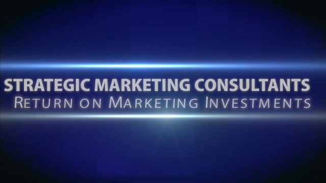 Strategic Marketing Consultants – Return on Marketing Investment (ROI)
