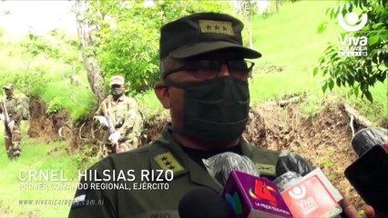 Ejército de Nicaragua incauta 62 tacos de marihuana en puesto fronterizo con Honduras