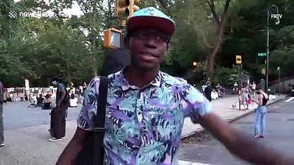 Back The Blue faces off with Black Lives Matter in New York City