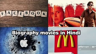 Top 5 HOLLYWOOD Biography movies in Hindi Available !! movies both