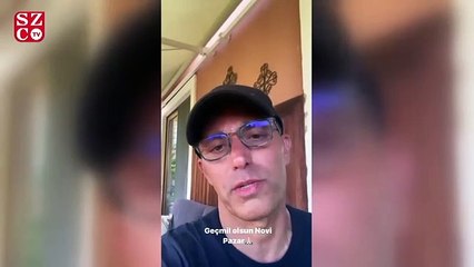 Mustafa Sandal’dan Novi Pazar için şifa mesajı