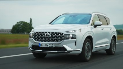 The new Hyundai Santa Fe highlights