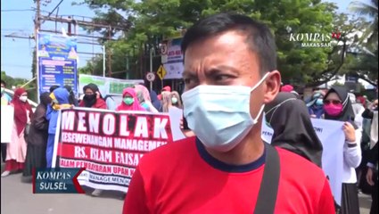 Tenaga Medis Unjuk Rasa Tuntut Pelunasan Gaji Dan Pesangan Usai Dirumahkan