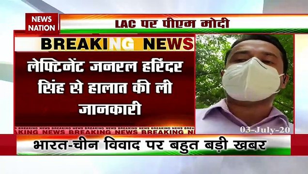 PM Modi visits forward post in Ladakh, takes stock of the situation