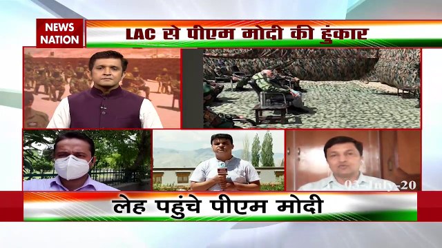 Special: PM Modi visits forward post in Ladakh amid tension with China