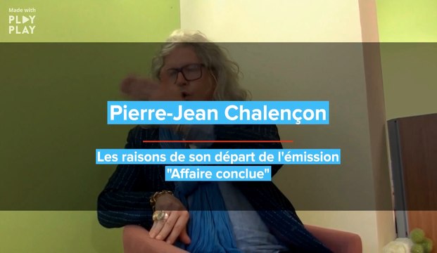 Pierre-Jean Chalençon évoque les raisons de son départ d' Affaire conclue , le soutien de Sophie Davant et dézingue Gerald Watelet