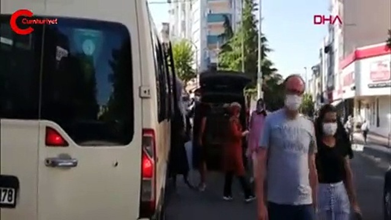 Minibüste hem koronavirüs hem düşme tehlikesi!