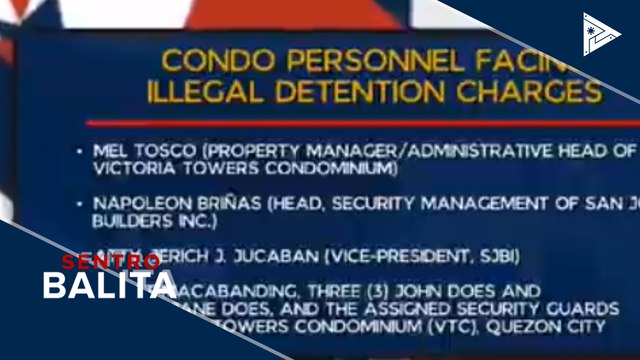 Ilang condo officials na sangkot sa illegal detention ng 3 nurses, sinampahan ng kaso ng NBI
