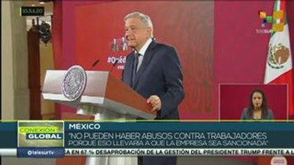 AMLO: T-MEC busca garantizar los derechos laborales
