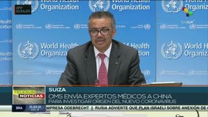 OMS envía médicos a China para investigar origen de nuevo coronavirus