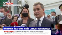 Gérald Darmanin en déplacement à Bayonne: 