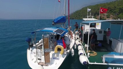 Teknelerden 420 bin 288 poşet katı atık toplandı - MUĞLA