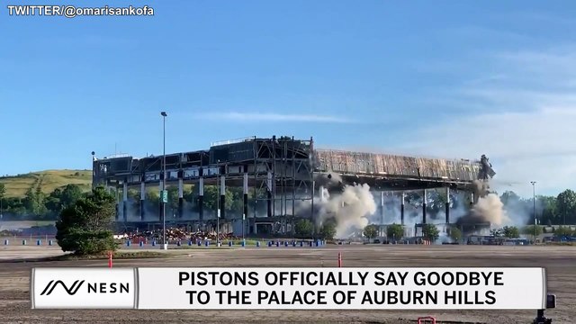 Pistons' Old Home, The Palace Of Auburn Hills, Officially Demolished