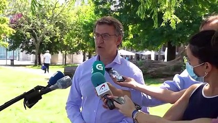 Feijóo asegura que "está disminuyendo la incidencia" del rebrote de La Mariña y anima a votar con "tranquilidad"