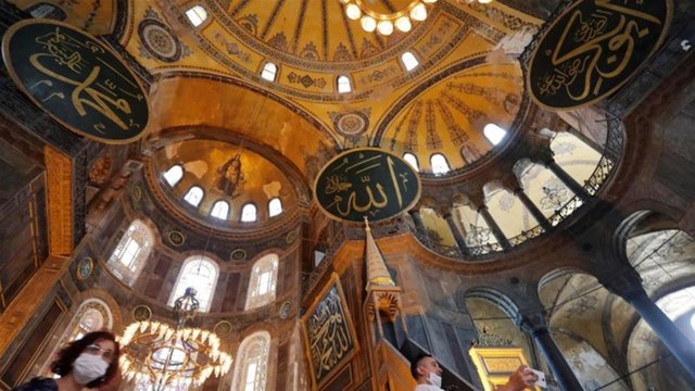 Turkey reconverts Istanbul's Hagia Sophia museum into a mosque
