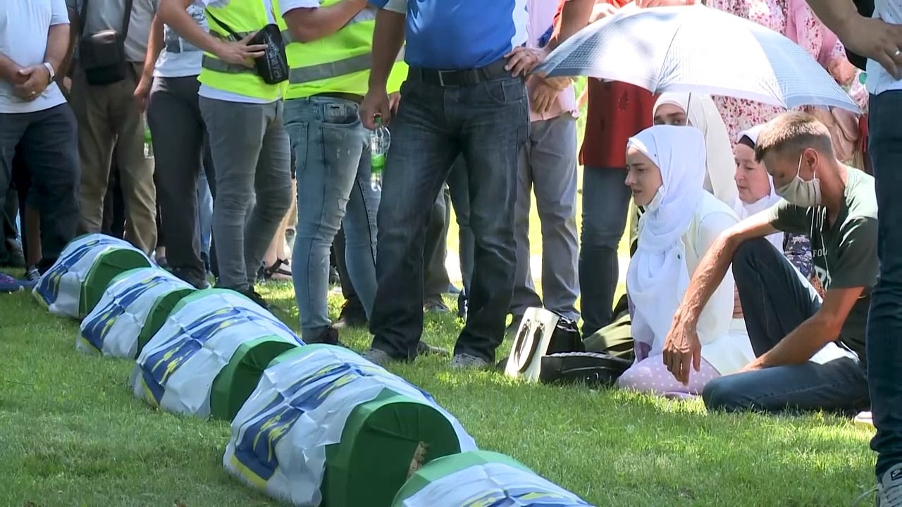 Srebrenica: Gedenken zum 25. Jahrestag des Massakers