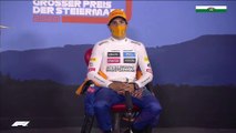 F1 2020 Styrian GP - Post-Qualifying Press Conference - Part 2