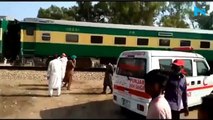 At least 29 killed as train hits bus carrying Sikh pilgrims in Pakistan