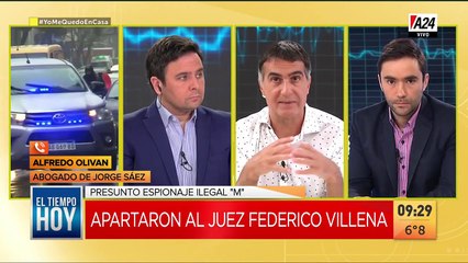 Apartaron al juez Villena de la causa Espionaje "Era Macri"