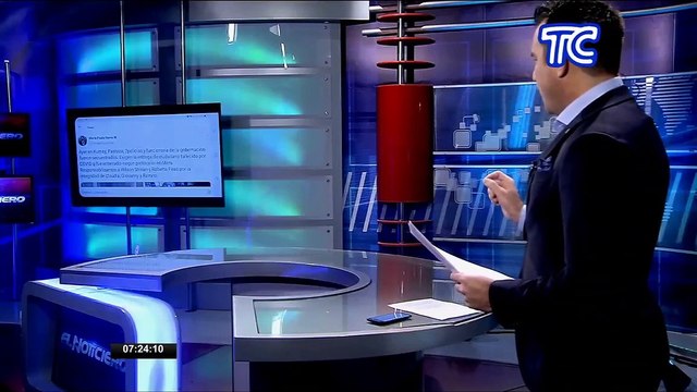 Ministra María Paula Romo anunció que dos policías y una funcionaria fueron secuestrados en Pastaza