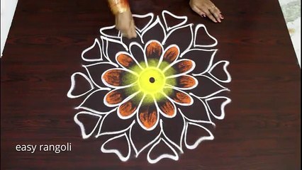 creative art color ,rangoli designs ,- easy and simple, kolam with out dots, - muggulu designs