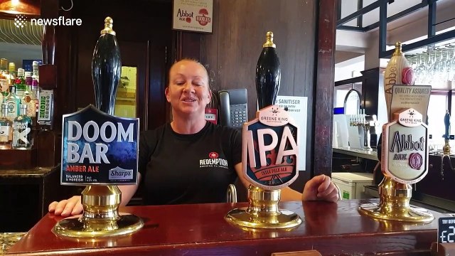 Final checks as London pub prepares to reopen ahead of 'Super Saturday'