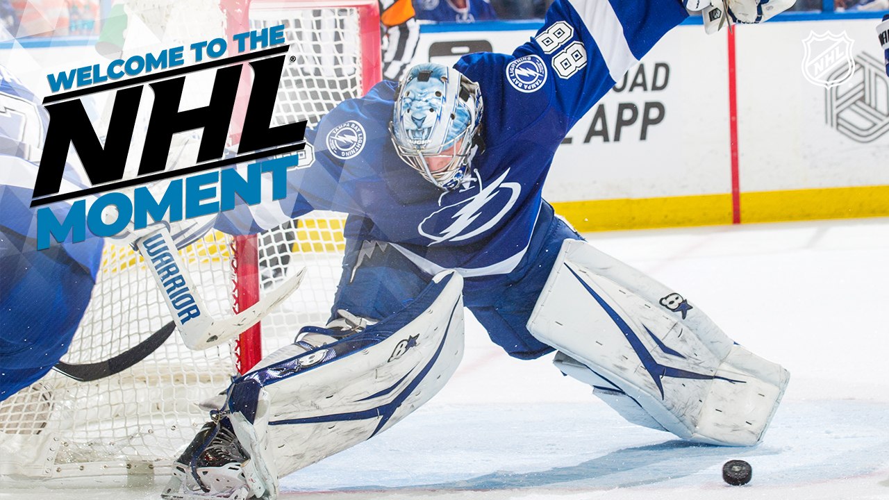 Welcome to the NHL Moment: Andrei Vasilevskiy