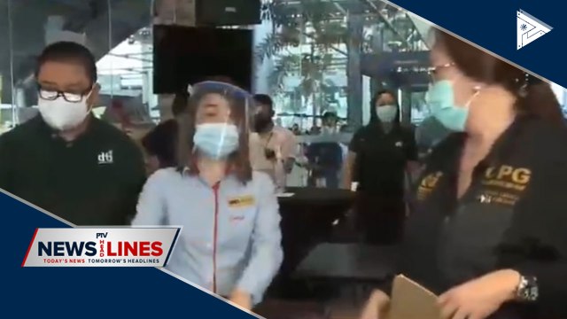DTI inspects Taguig City restaurants
