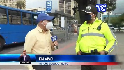 Desde Quito se reportan medidas debido a la inseguridad en el Parque El Ejido