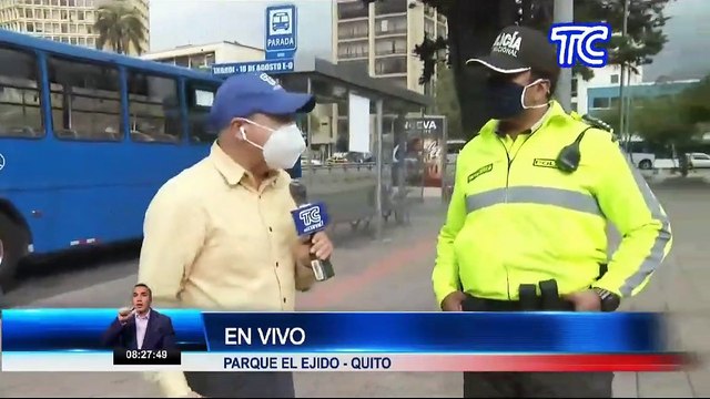 Desde Quito se reportan medidas debido a la inseguridad en el Parque El Ejido