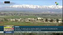 Gobiernos de Rusia, Turquía e Irán instan a respetar soberanía siria