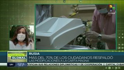 Agradece pdte. Putin la alta participación en referendo constitucional