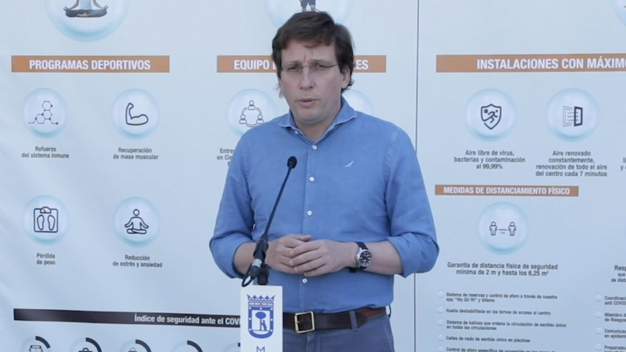 Almeida anima a los madrileños a recuperar los hábitos de vida saludable