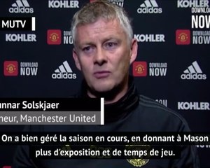 33e j. - Solskjaer sur la pépite Greenwood : "Il n'a aucune limite"