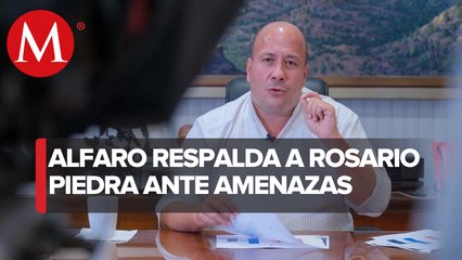 "Es momento de cerrar filas", dice Alfaro tras denuncia de amenazas de titular de CNDH