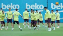 La baja de Umtiti, la novedad de hoy en el entrenamiento del Barça