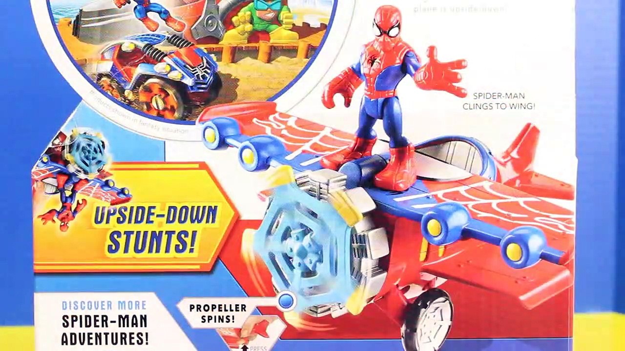 Marvel Super Hero Adventures Spider-man Web Wheelin' Bike And Stunt ...