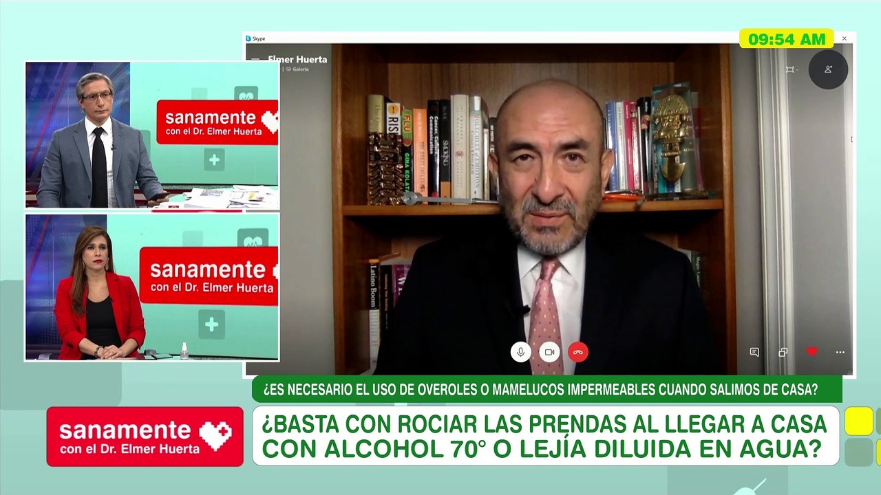 Sanamente con el Doctor Elmer Huerta: ¿Qué cuidados tener con la ropa al salir? (HOY)