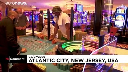 Coronavirus : des casinos rouvrent dans le New Jersey aux États-Unis