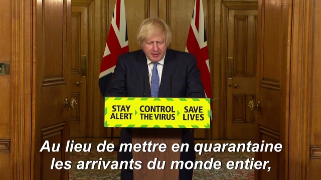 Angleterre: Boris Johnson annonce la fin de la quarantaine pour les voyageurs d'une dizaine de pays