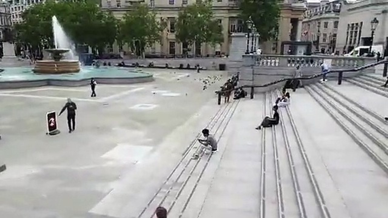 Andrew Eborn RJ Gibb Bee Gees Trafalgar Square